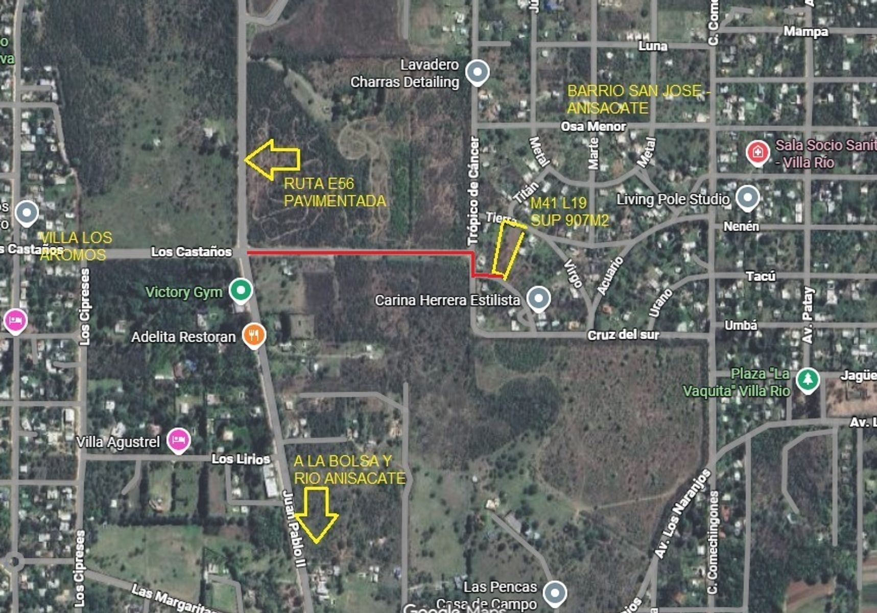 HERMOSO LOTE CON ESCRITURA EN ANISACATE