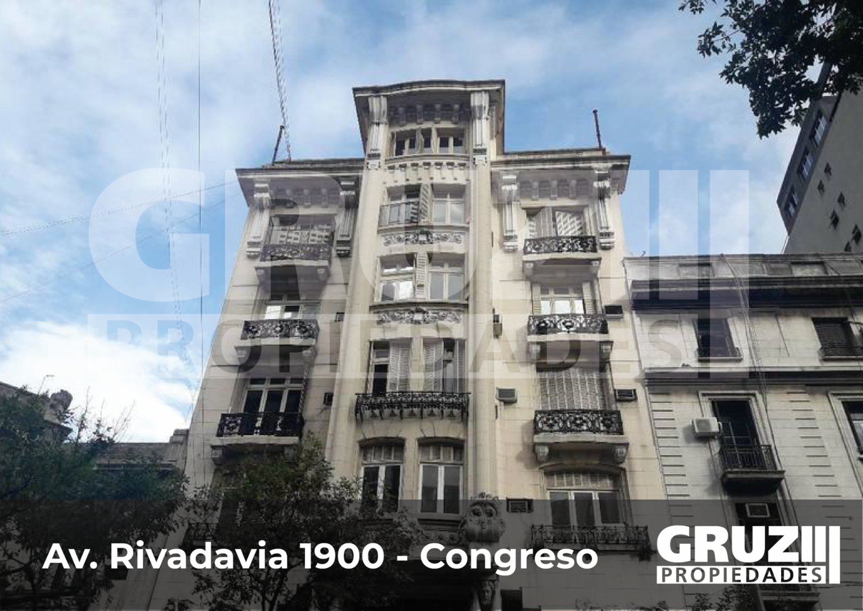 3 ambientes - 73 m2 - Apto crédito - Edificio antiguo emblemático