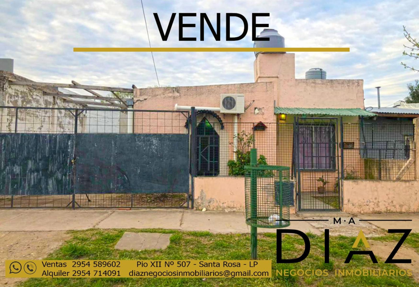 Excelente propiedad para inversión enfrente el Hospital nuevo de Santa Rosa, provincia de La Pampa.  T
