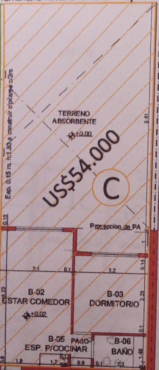 Departamento de 2 ambientes en Lomas del Mirador