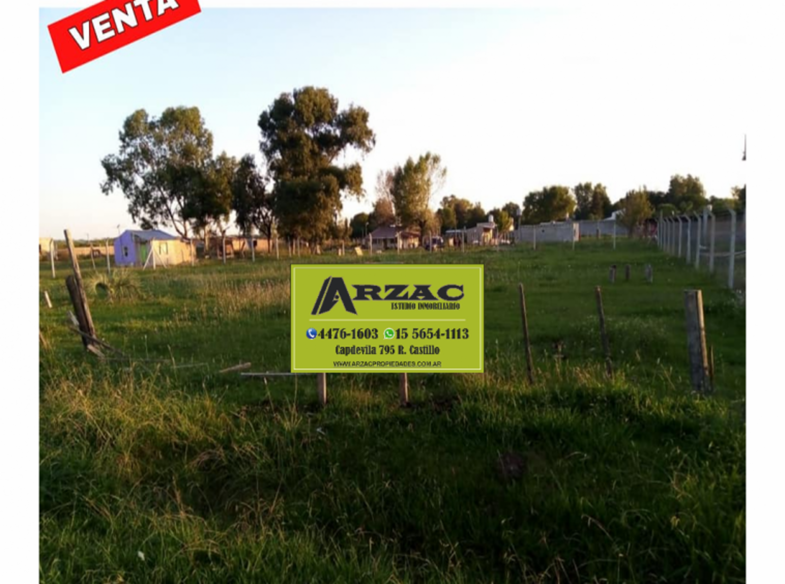 «»Venta Lote en V. del Pino al lado B. Parque Cruz Del Sur»»