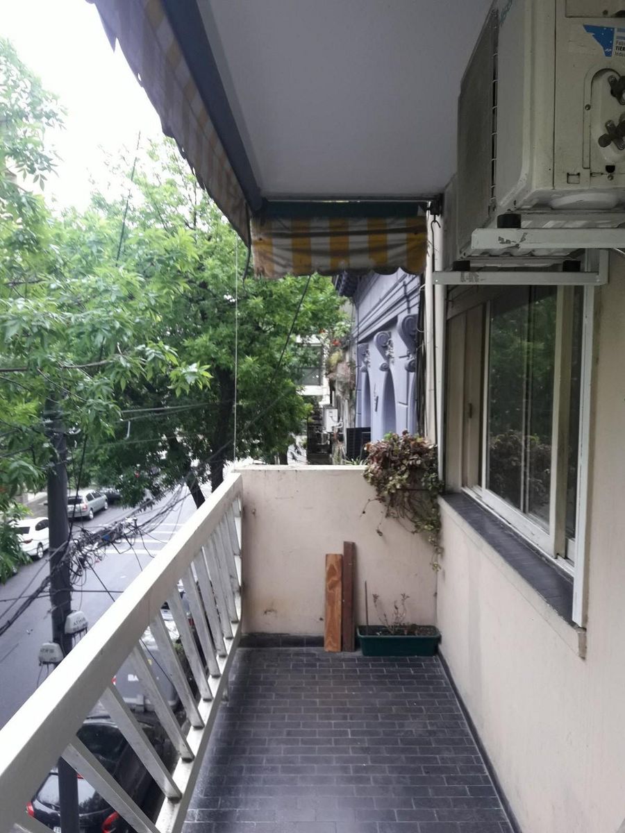 SE ALQUILA DPTO 3 AMB. AL FRNTE CON BALCON EN PALERMO