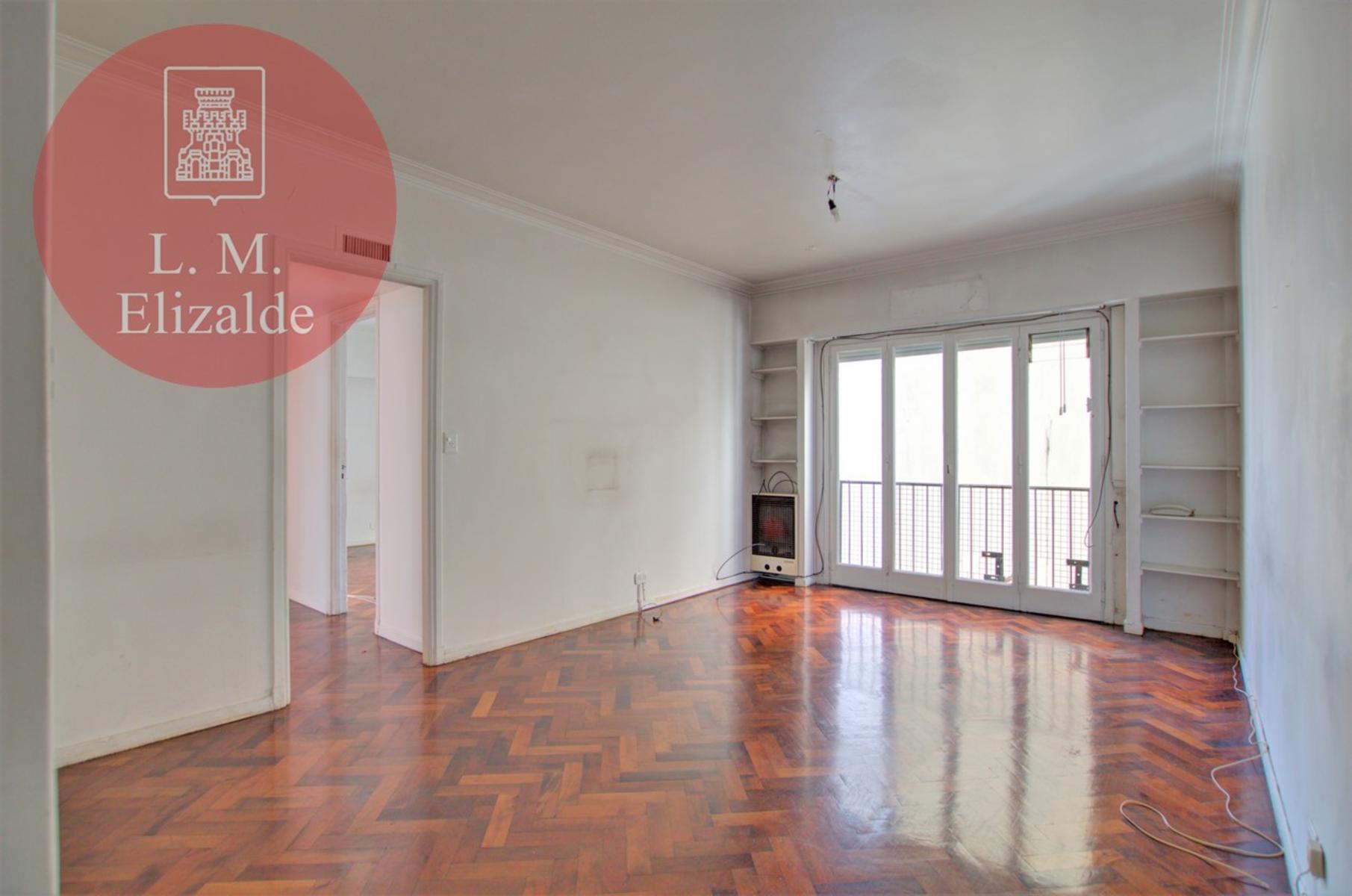 Venta - Arenales y C. Pellegrini - 2 Dor c/dep. - Piso Alto Luminoso