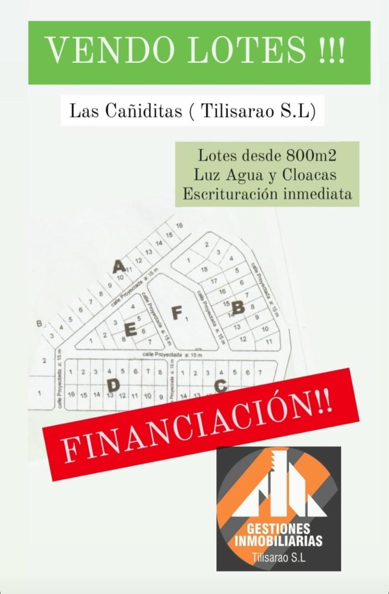 VENDO LOTES EN LAS CAÑADITAS TILISARAO (S.L)