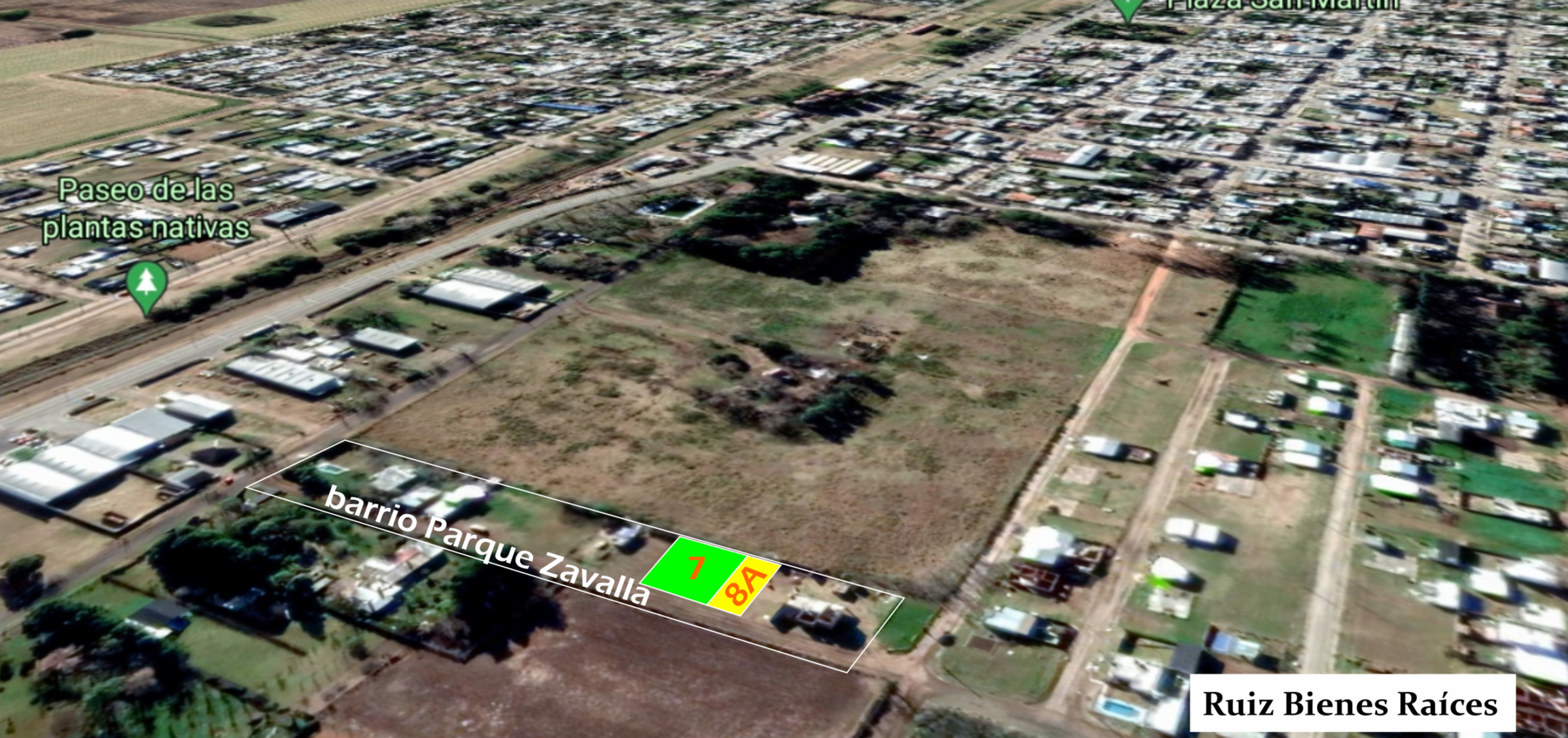 Barrio abierto Parque Zavalla último terreno. Momentáneamente suspendida, consular