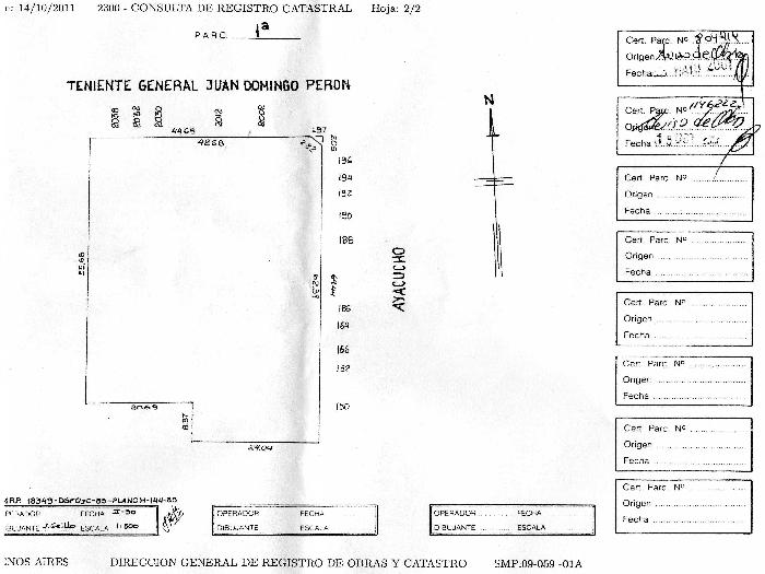 Terreno en Venta en Balvanera, Capital Federal