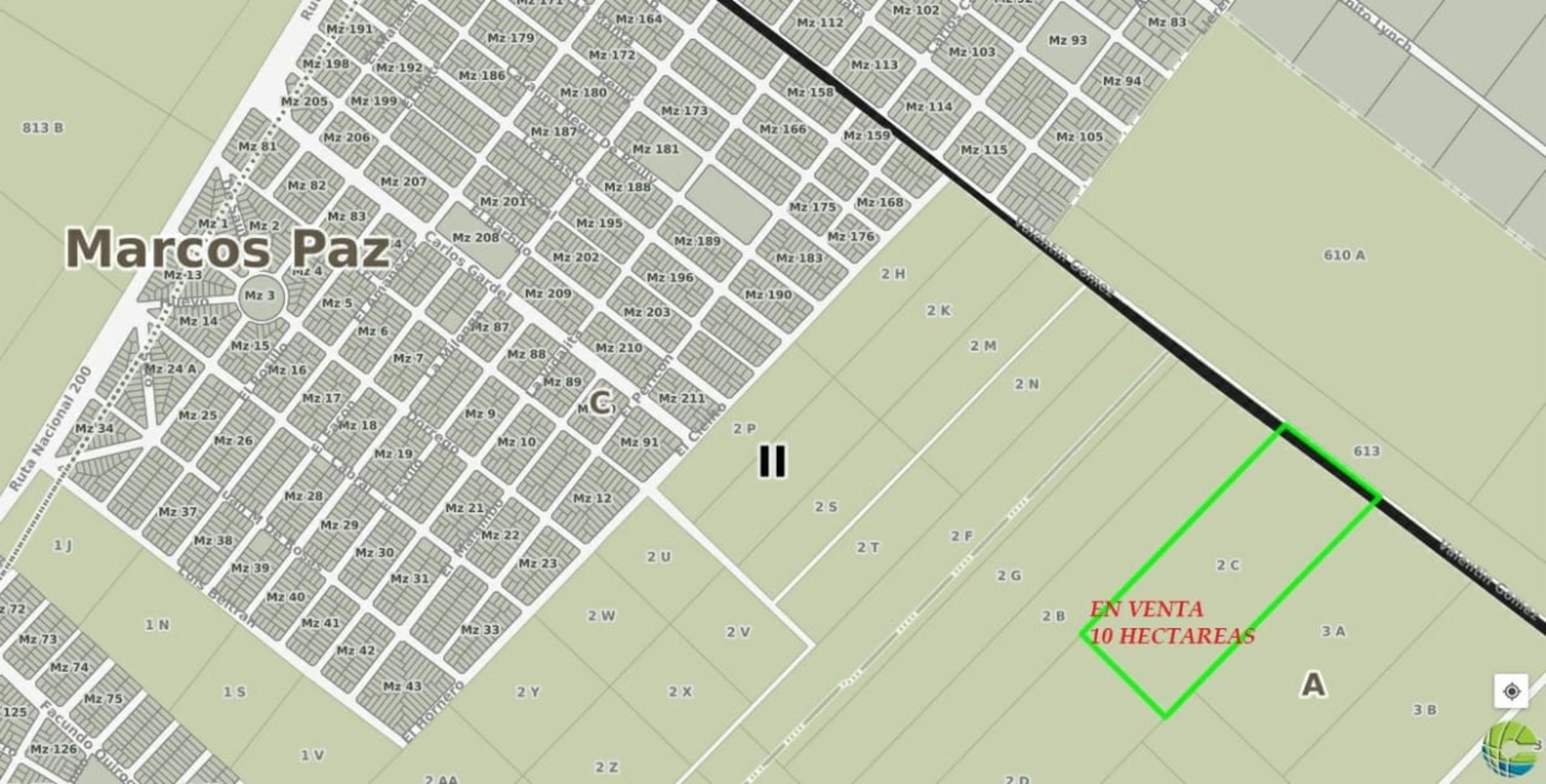 EN VENTA IDEAL LOTEO, BARRIO CERRADO O EMPRENDIMIENTO CAMPO DE 10 HECTAREAS UBICACION ESTRATEGICA