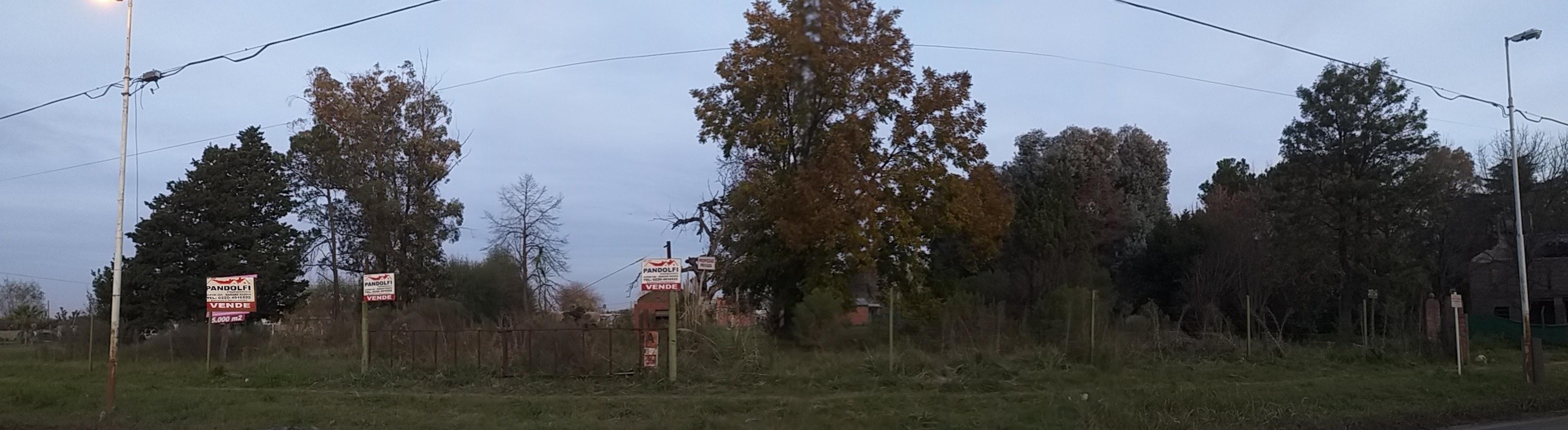 EXCELENTE FRACCION DE CASI 5000 M2 EN AVDA CORRIENTES (EX RUTA 24) Y DAVILA GENERAL RODRIGUEZ SOBRE ASFALTO A METROS DE RUTA 7 Y PROXIMO AL ACCESO OESTE.