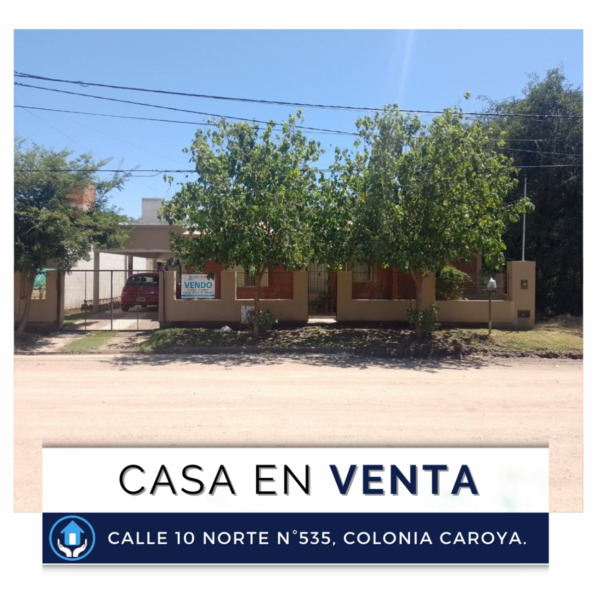ATENCIÓN/ PROPIEDAD EN VENTA: CASA