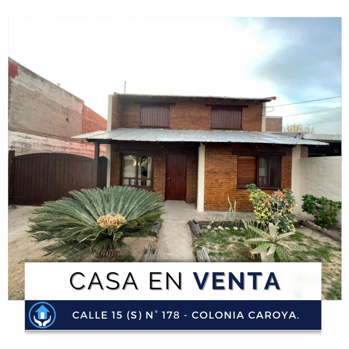 PROPIEDAD EN VENTA: CASA PRINCIPAL