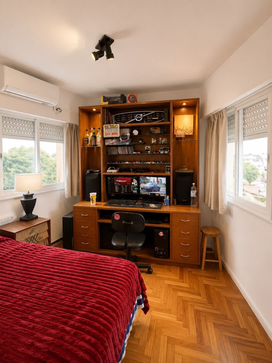 3 AMB CON BALCON CORRIDO - COC COMEDOR. BAÑO Y TOILLETE