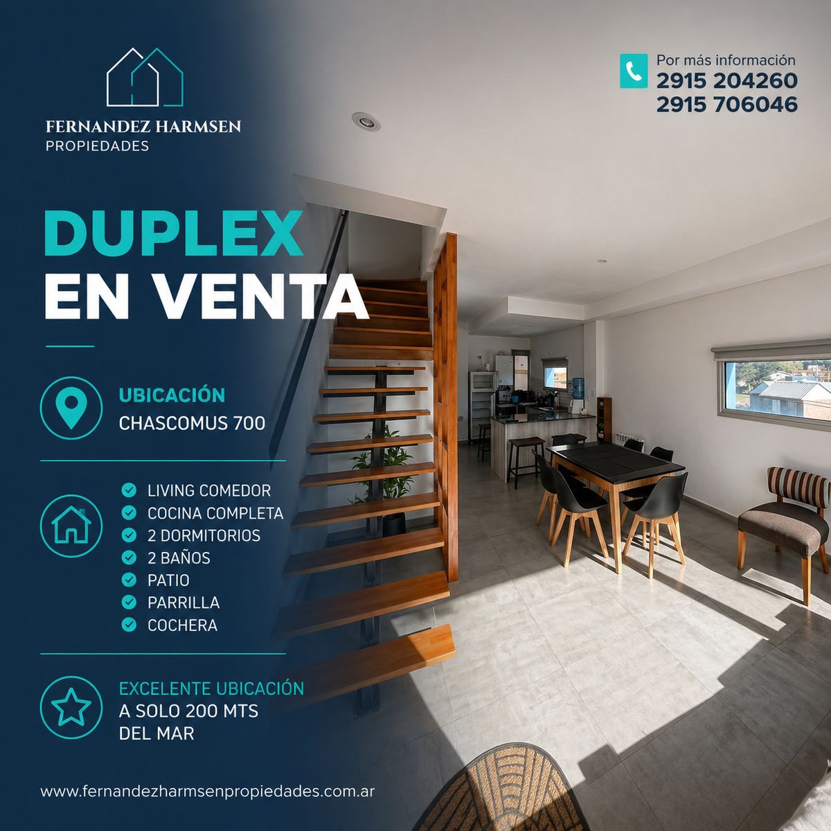 HERMOSO DUPLEX EN VENTA