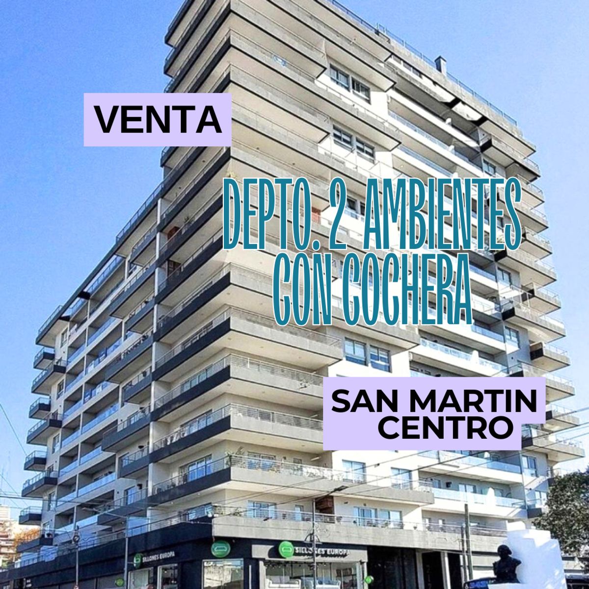 Departamento En Venta En San Martín Centro