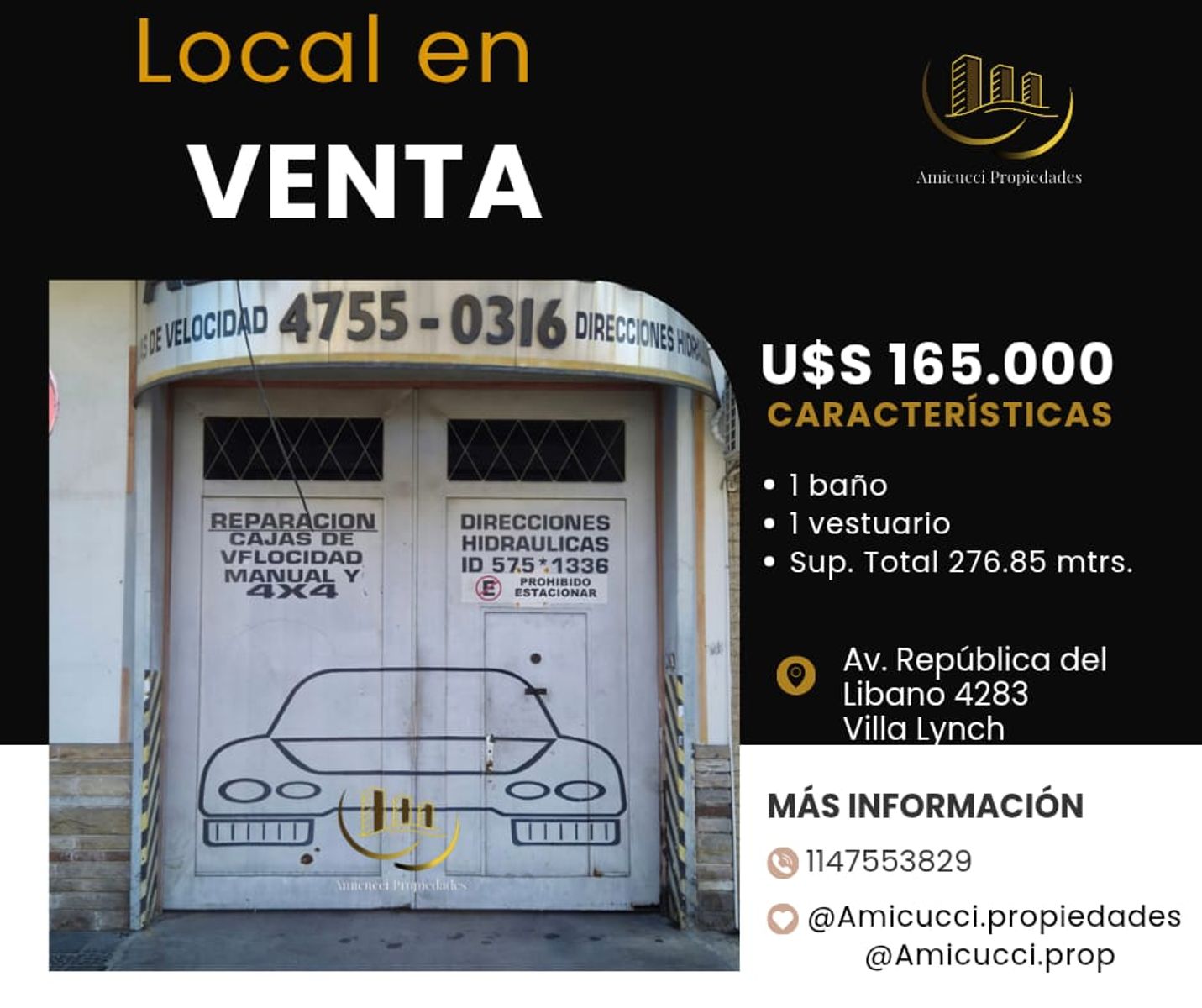 Venta Local Zona Villa Lynch