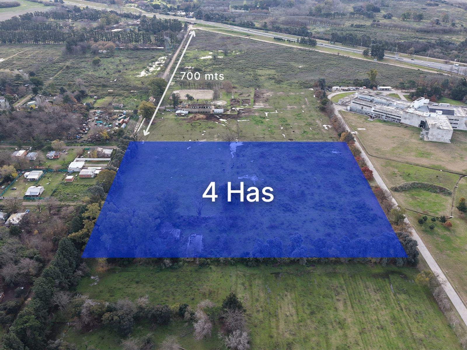 Campo 4has en Venta a 700 mts de Km 58 Autopista Acc. Oeste, Luján