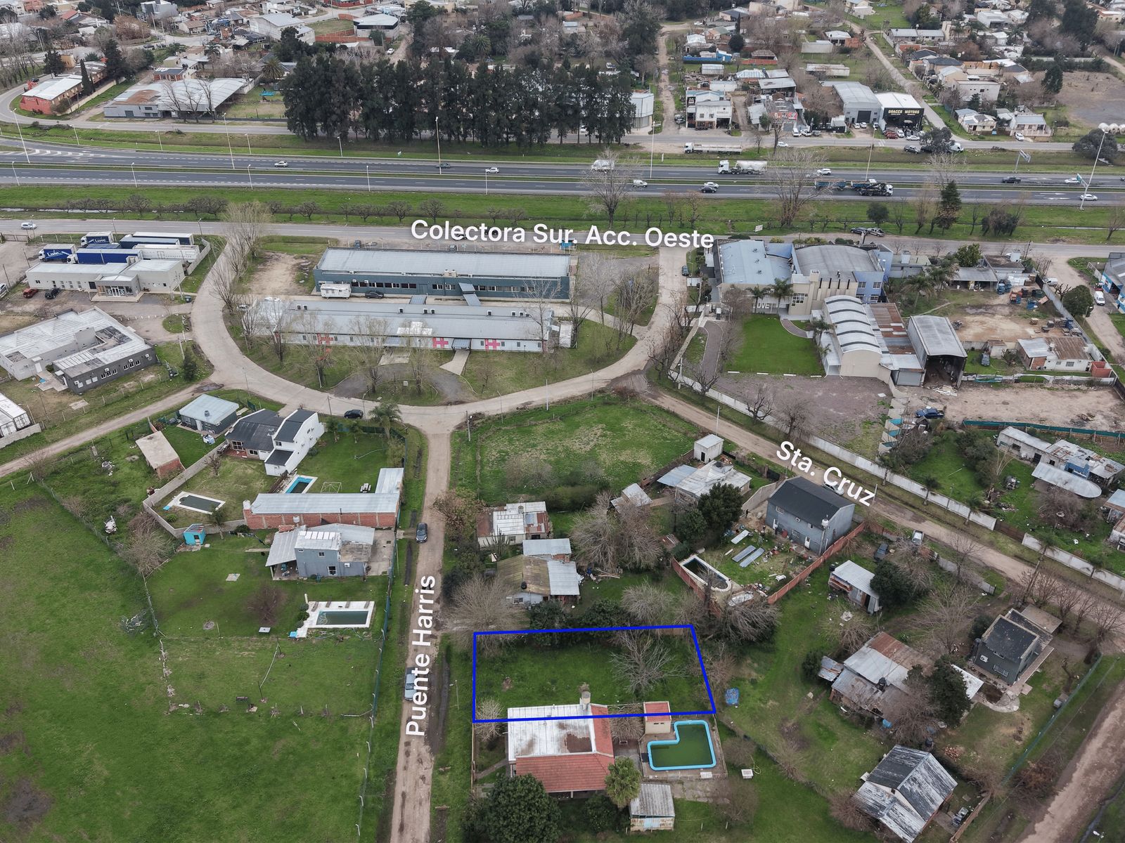 Terreno en Venta Proximo a Colectora Sur Acc. Oeste, General Rodríguez