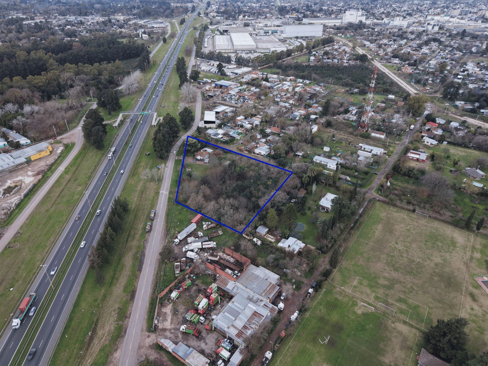 Terreno en Colectora Sur Acc. Oeste, General Rodríguez Km 49,5